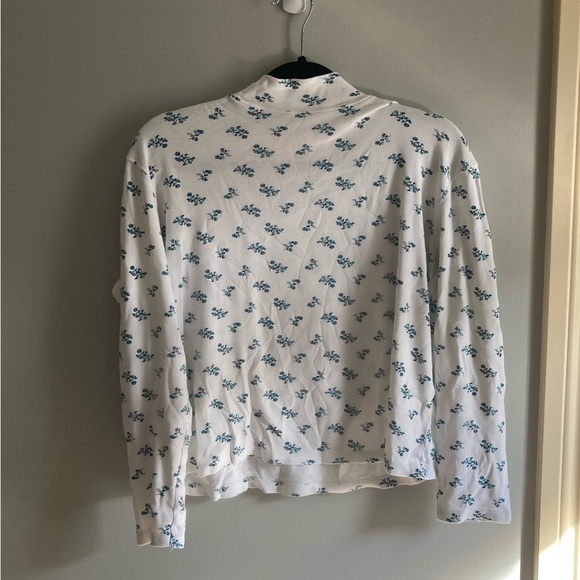 90s mock neck top - Picture 2 of 5